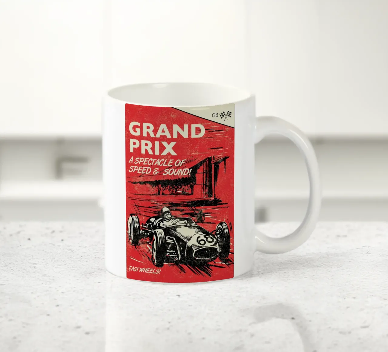 Grand Prix tazza in ceramica da Rocket68