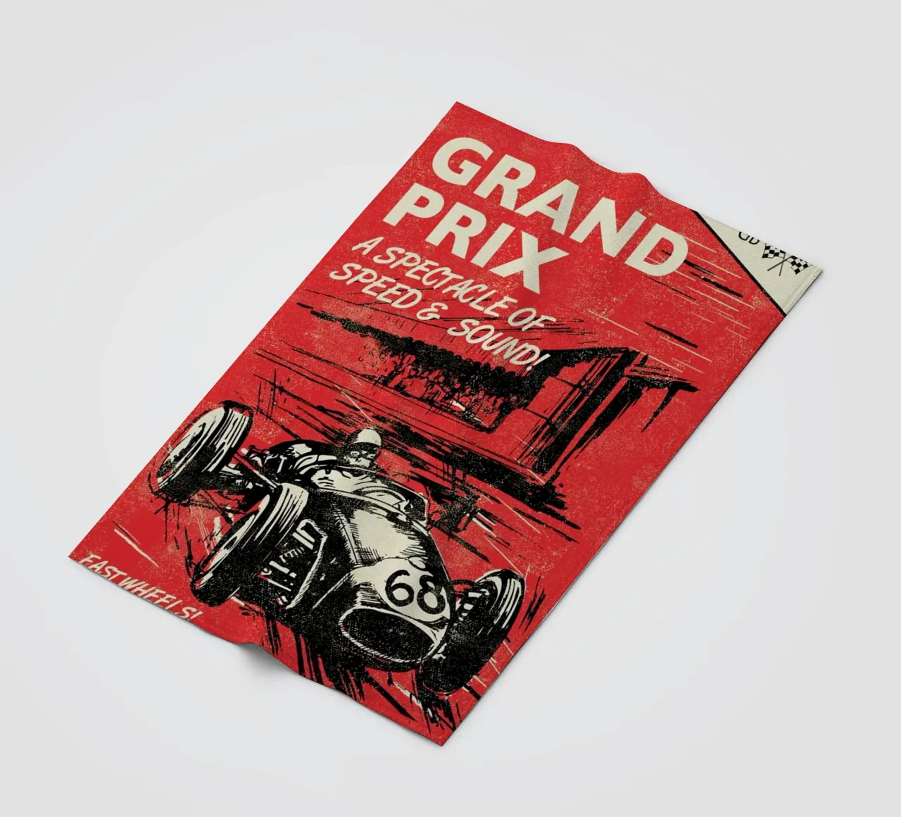 Grand Prix coperta in pile da Rocket68
