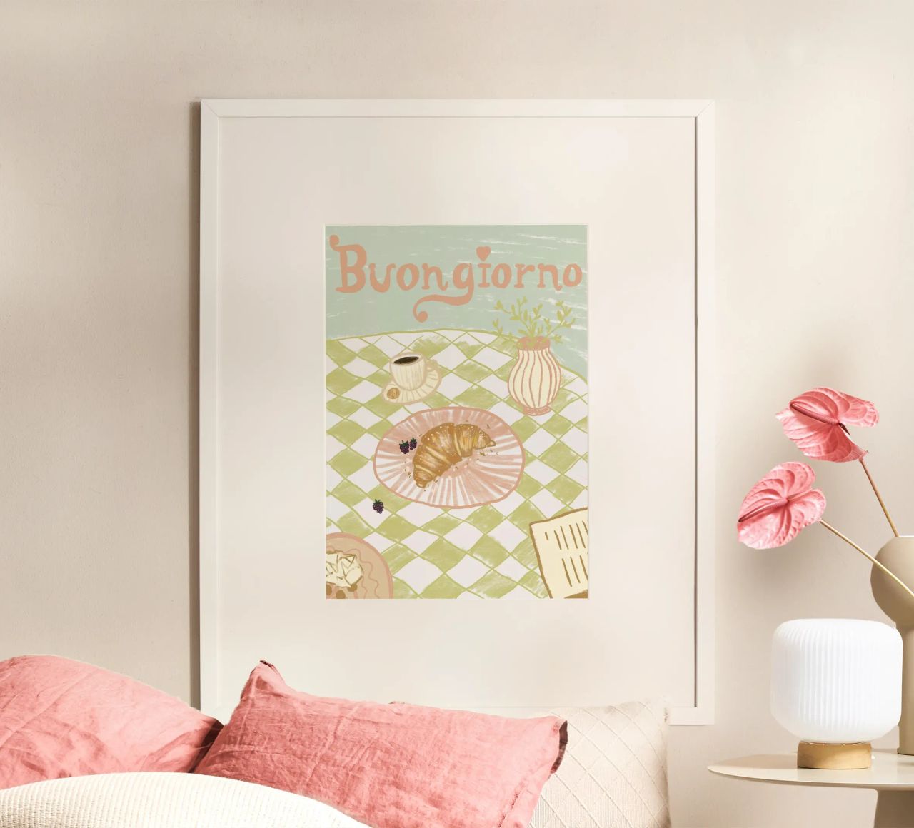 Buongiorno Poster von Studio Dolci
