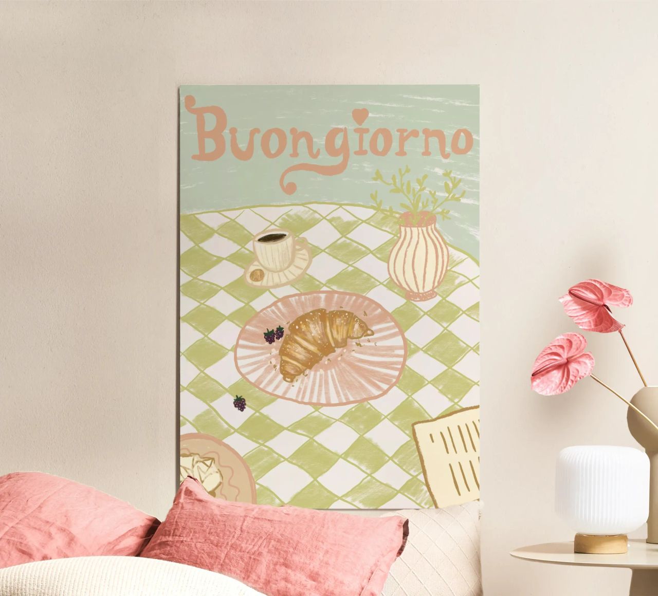 Buongiorno Poster von Studio Dolci