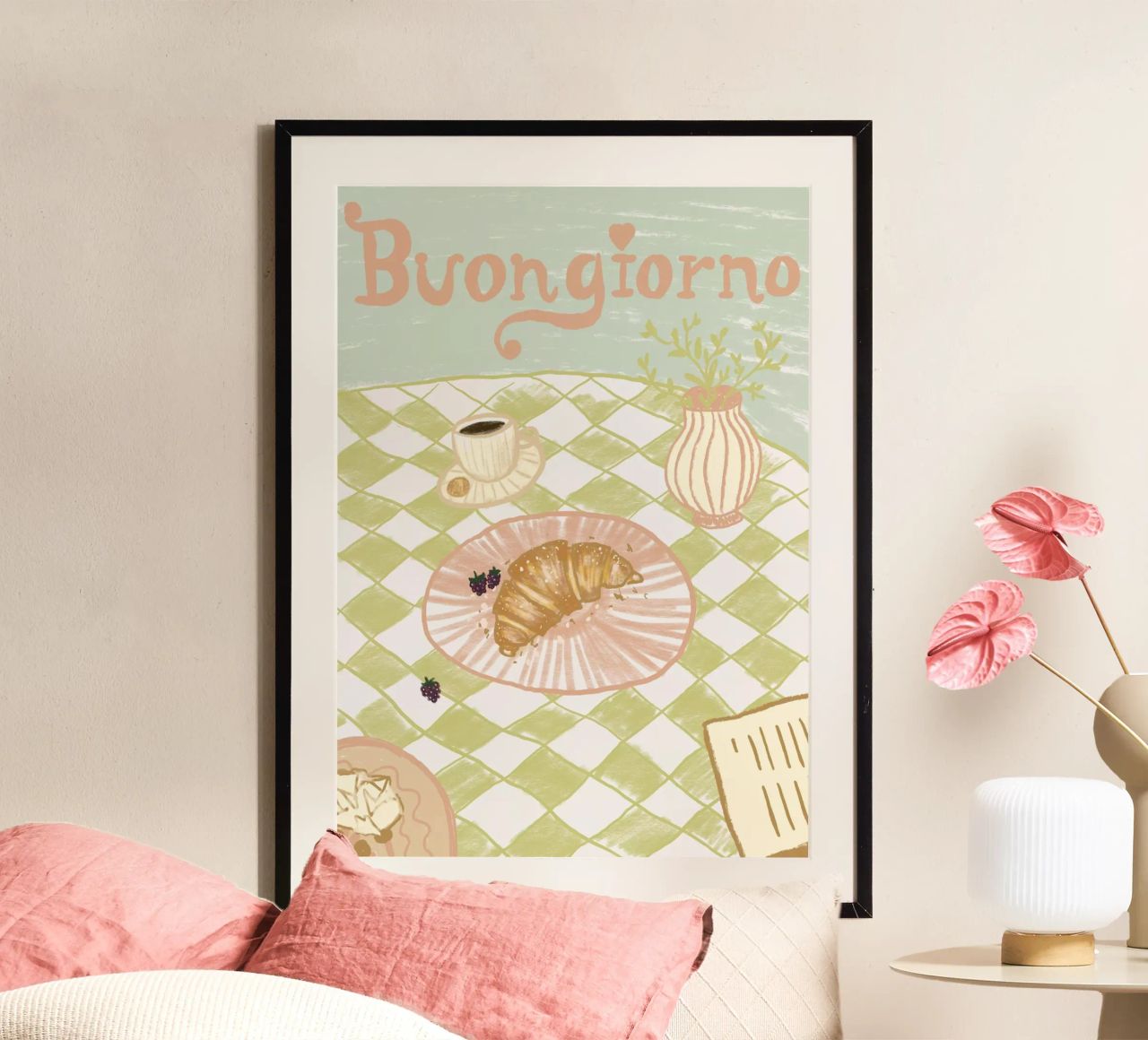Buongiorno Poster von Studio Dolci