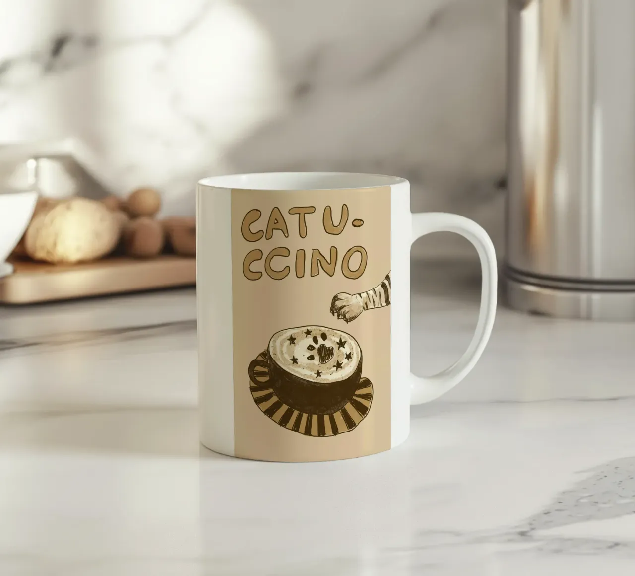 Catuccino tazza in ceramica da Studio Dolci