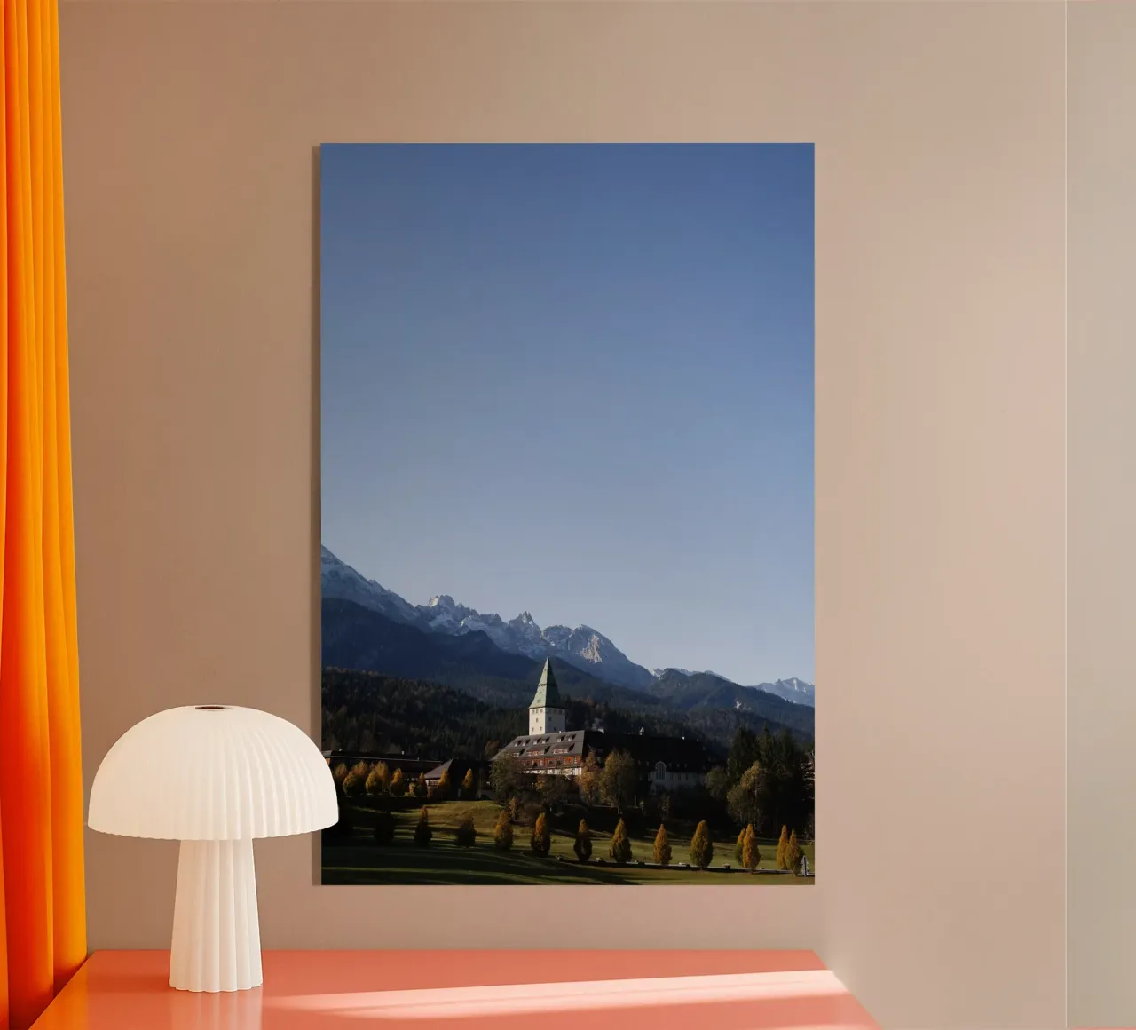 Castello di elmau, Alpi plexiglass da Simon Koy