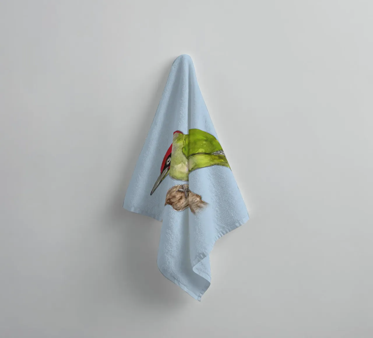 Pic vert serviette de bain de BwiseLizzy
