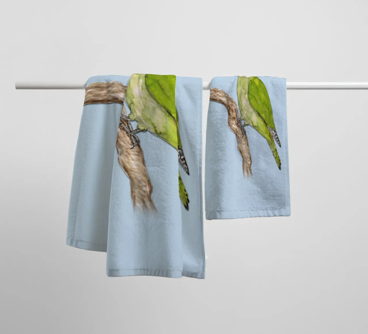 Pic vert serviette de bain de BwiseLizzy