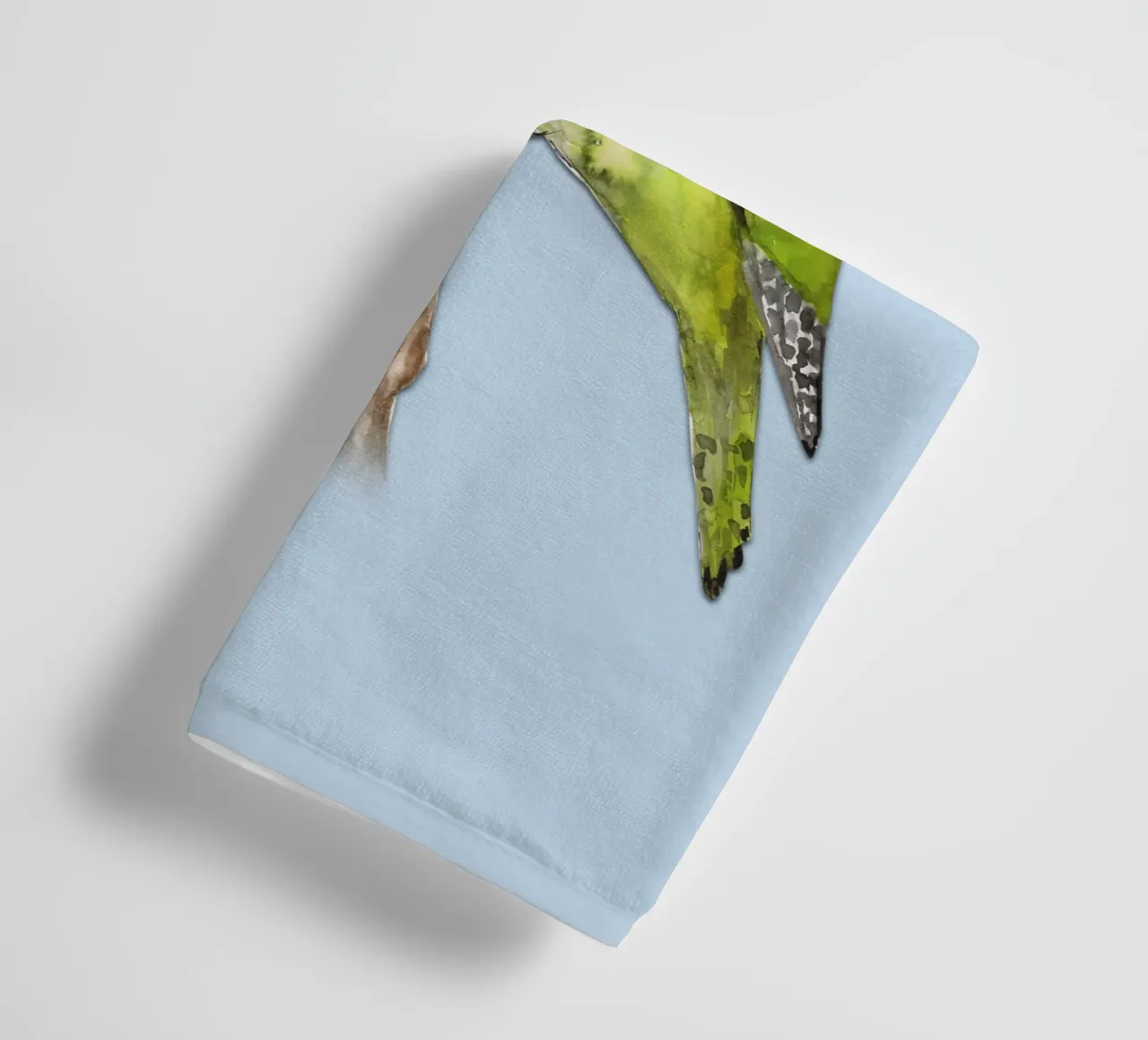 Pic vert serviette de bain de BwiseLizzy