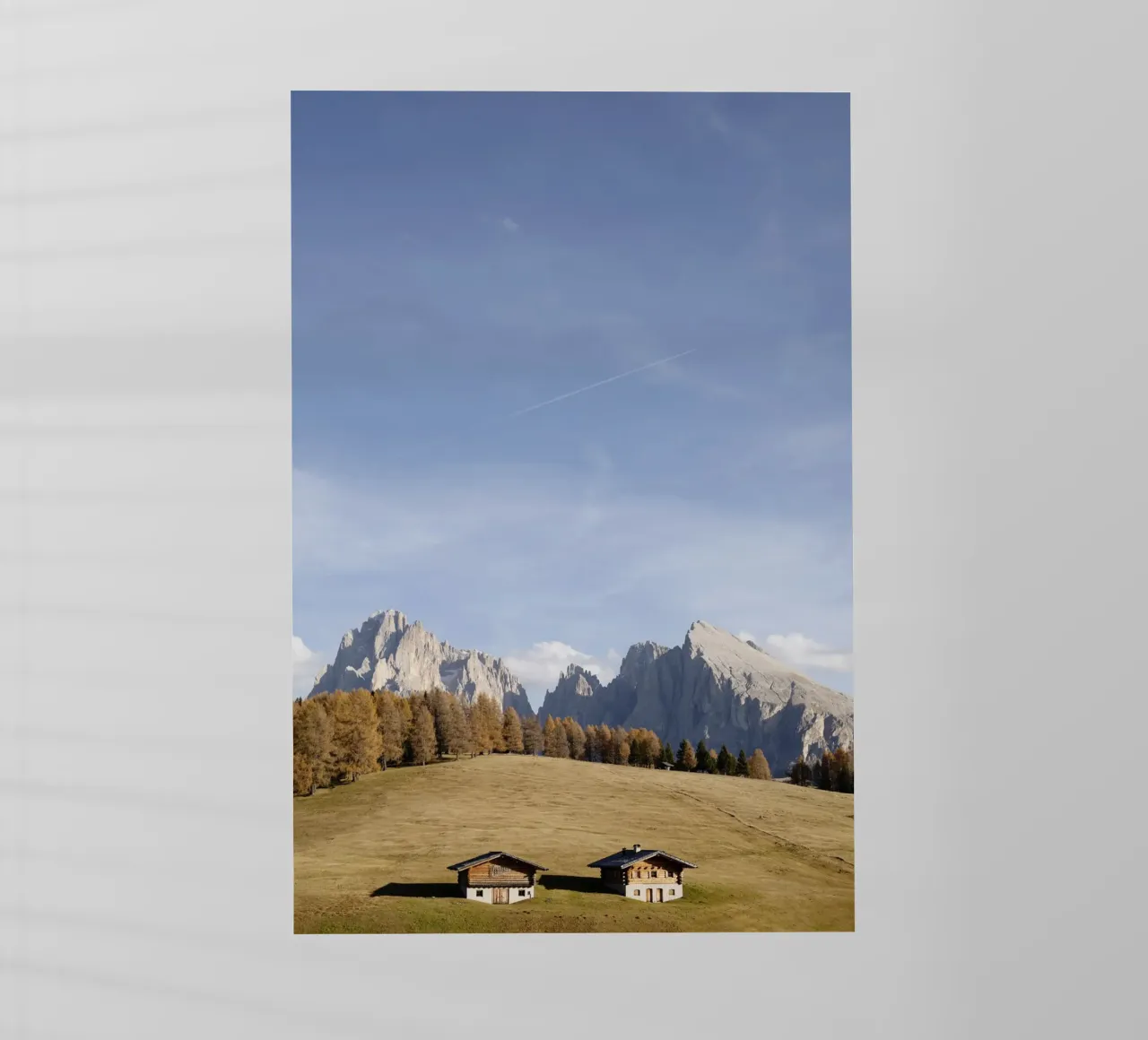 Alpe di Siusi Alto Adige pellicola backlit da Simon Koy