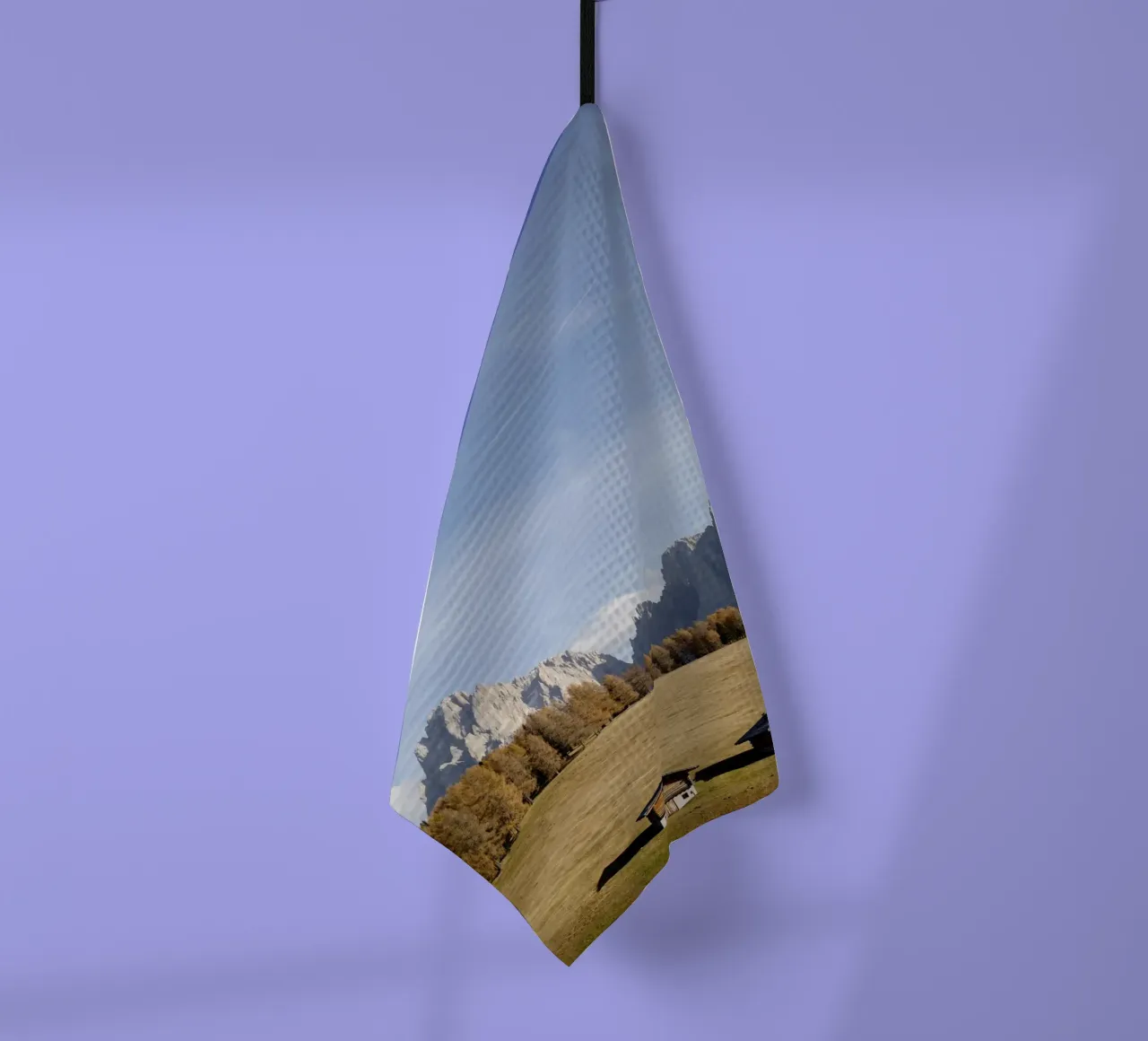 Alpe di Siusi Alto Adige canovaccio da cucina da Simon Koy