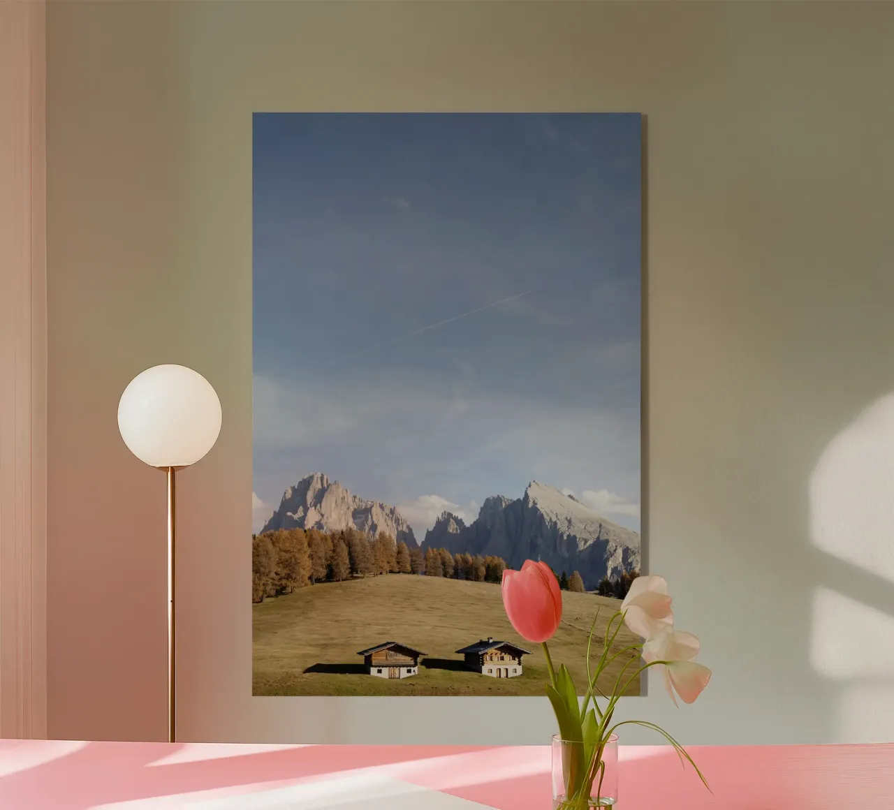 Alpe di Siusi Alto Adige plexiglass da Simon Koy