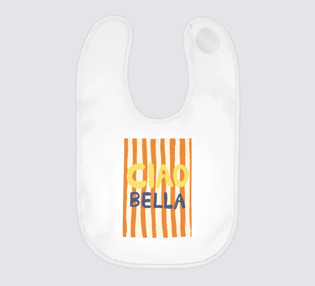 Ciao Bella Orange bavaglino da Studio Dolci