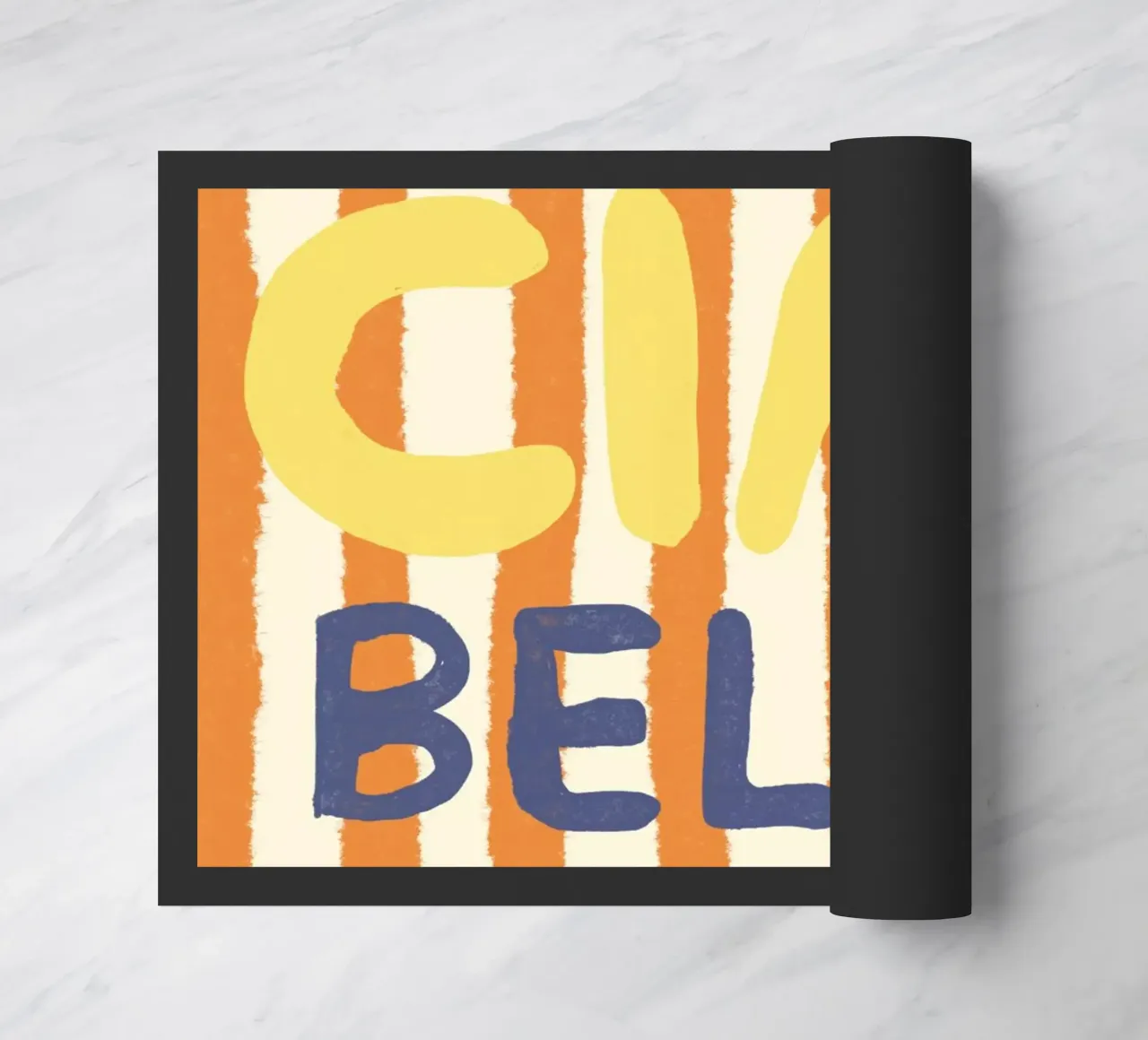 Ciao Bella Orange zerbino da Studio Dolci