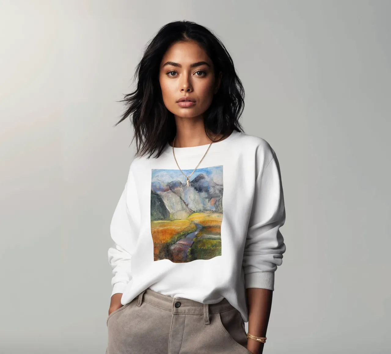Expressive Mountain Cliffs felpa da Stoian Hitrov
