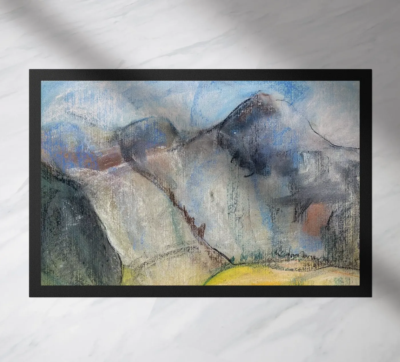 Expressive Mountain Cliffs deurmat van Stoian Hitrov