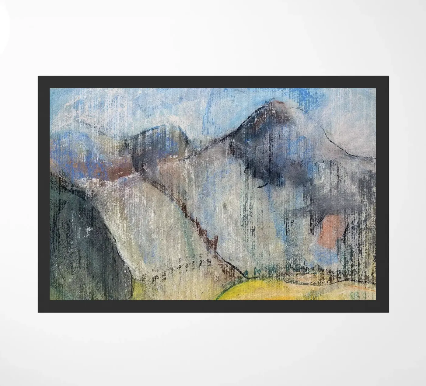 Expressive Mountain Cliffs deurmat van Stoian Hitrov