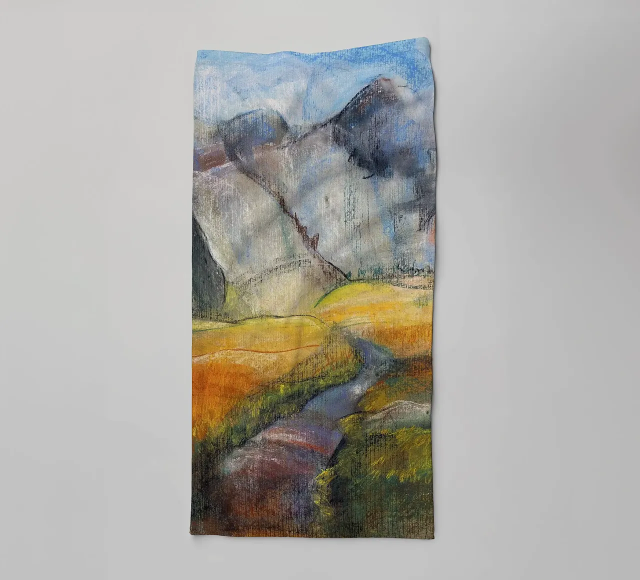 Expressive Mountain Cliffs asciugamano da bagno da Stoian Hitrov