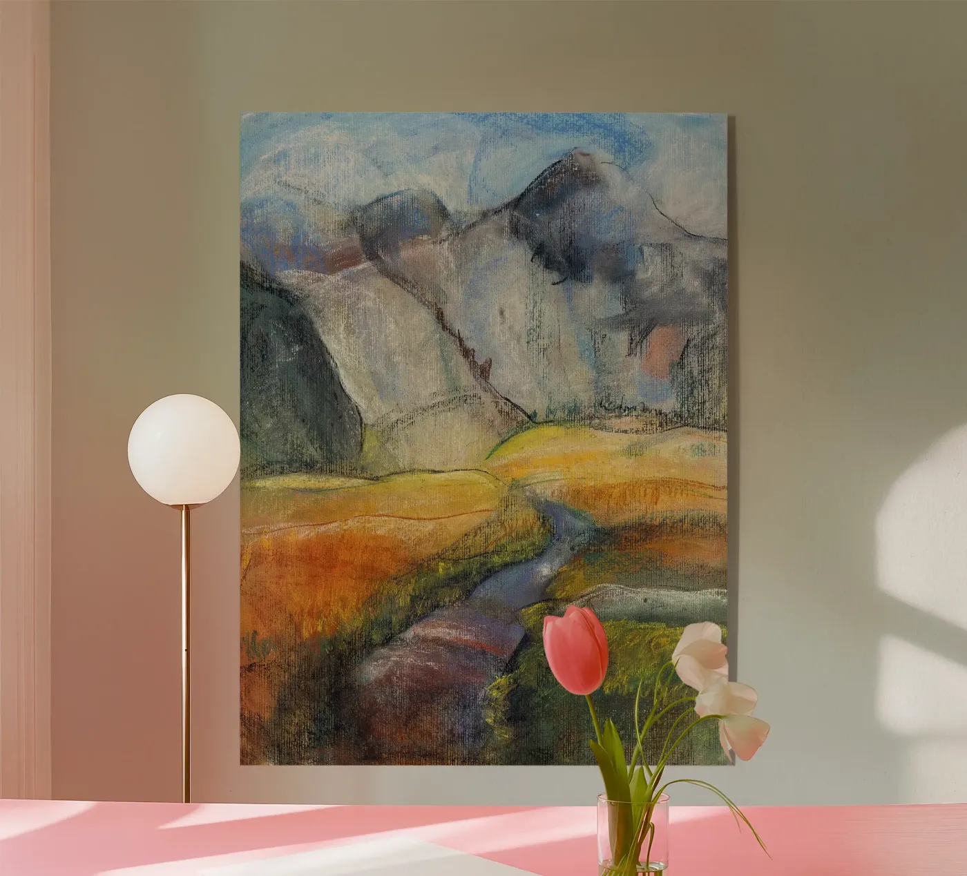 Expressive Mountain Cliffs plexiglass da Stoian Hitrov