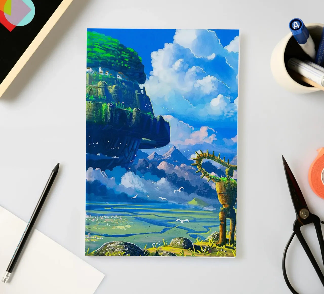 A Castle Over the Clouds notebook by Junior Harrington