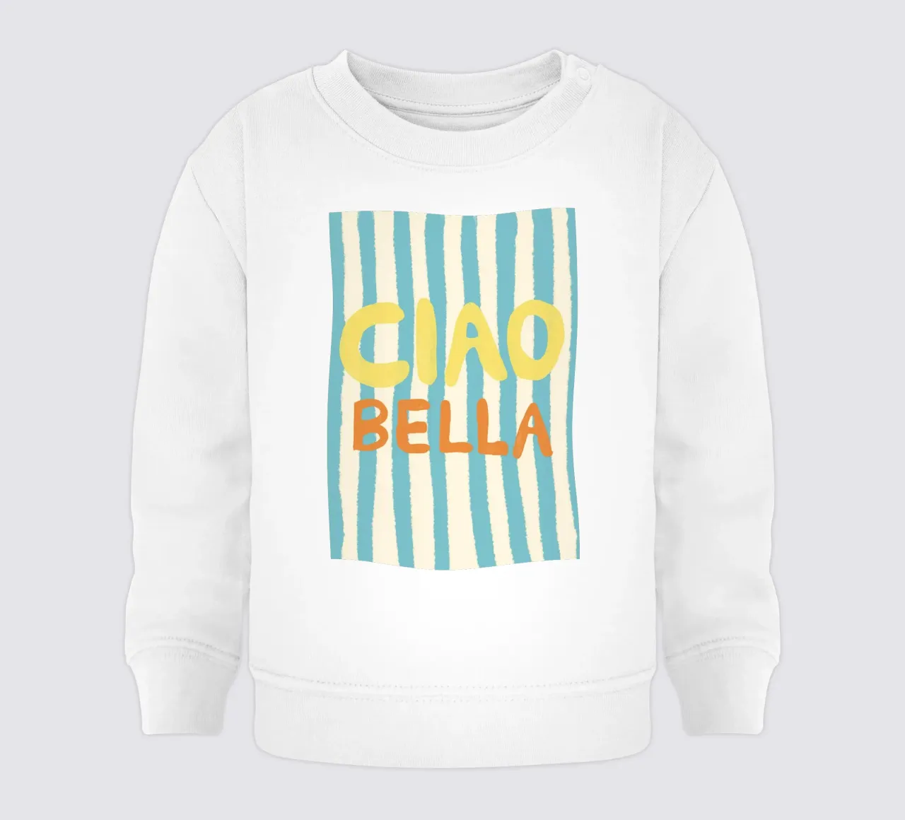 Ciao Bella Hellblau felpa neonato da Studio Dolci