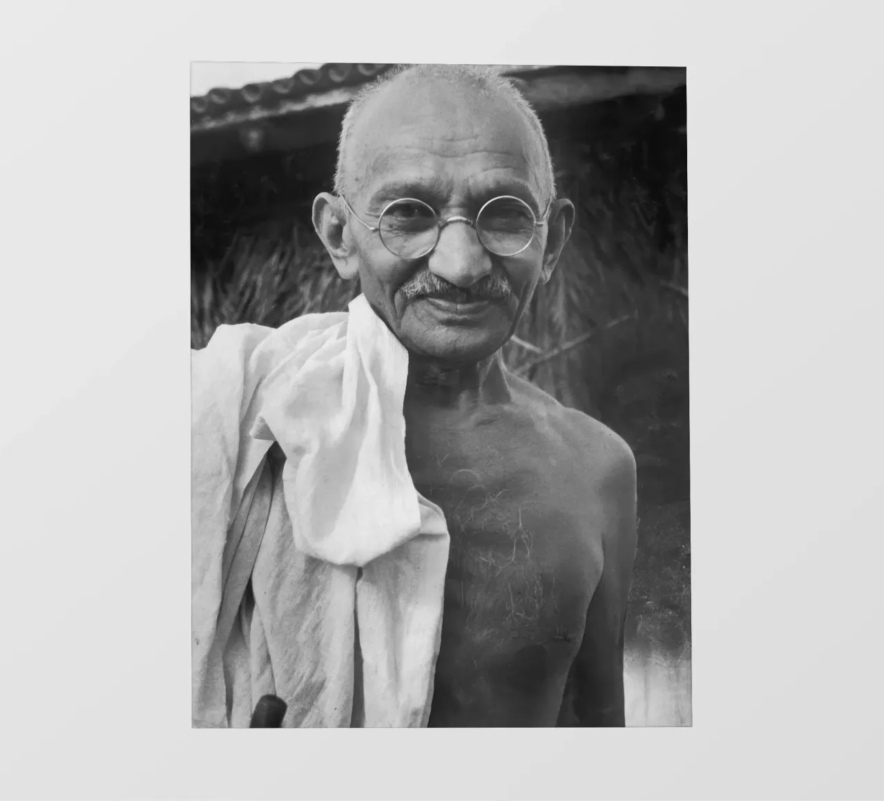 mohandas-k-gandhi lámina retroiluminada de vintgeseyn