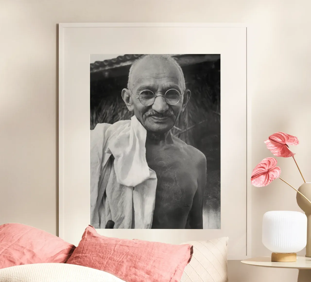 mohandas-k-gandhi hahnemühle by vintgeseyn