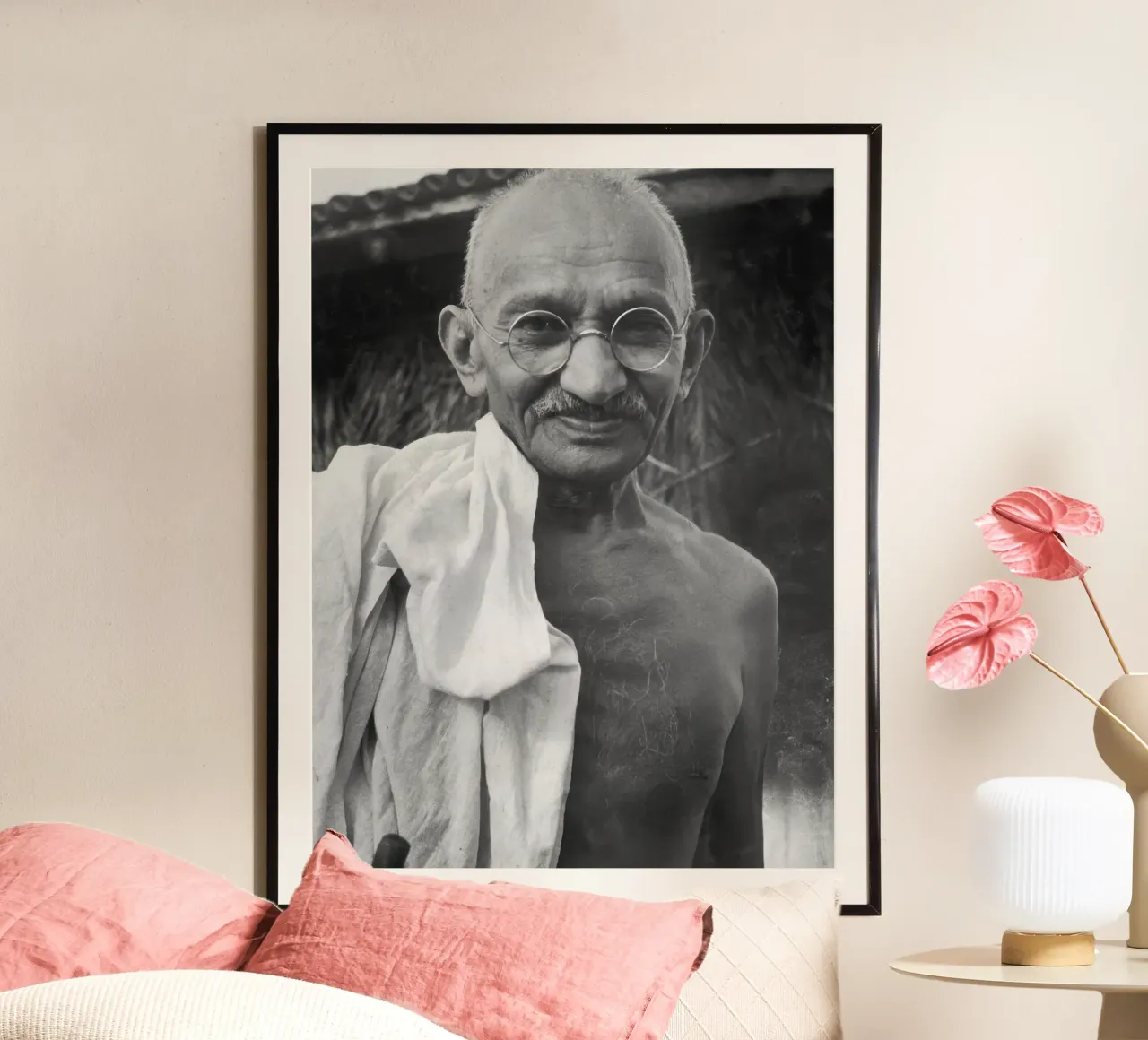 mohandas-k-gandhi hahnemühle by vintgeseyn