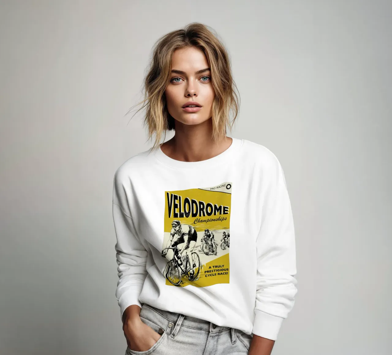 Velodrome Sweatshirt von Rocket68