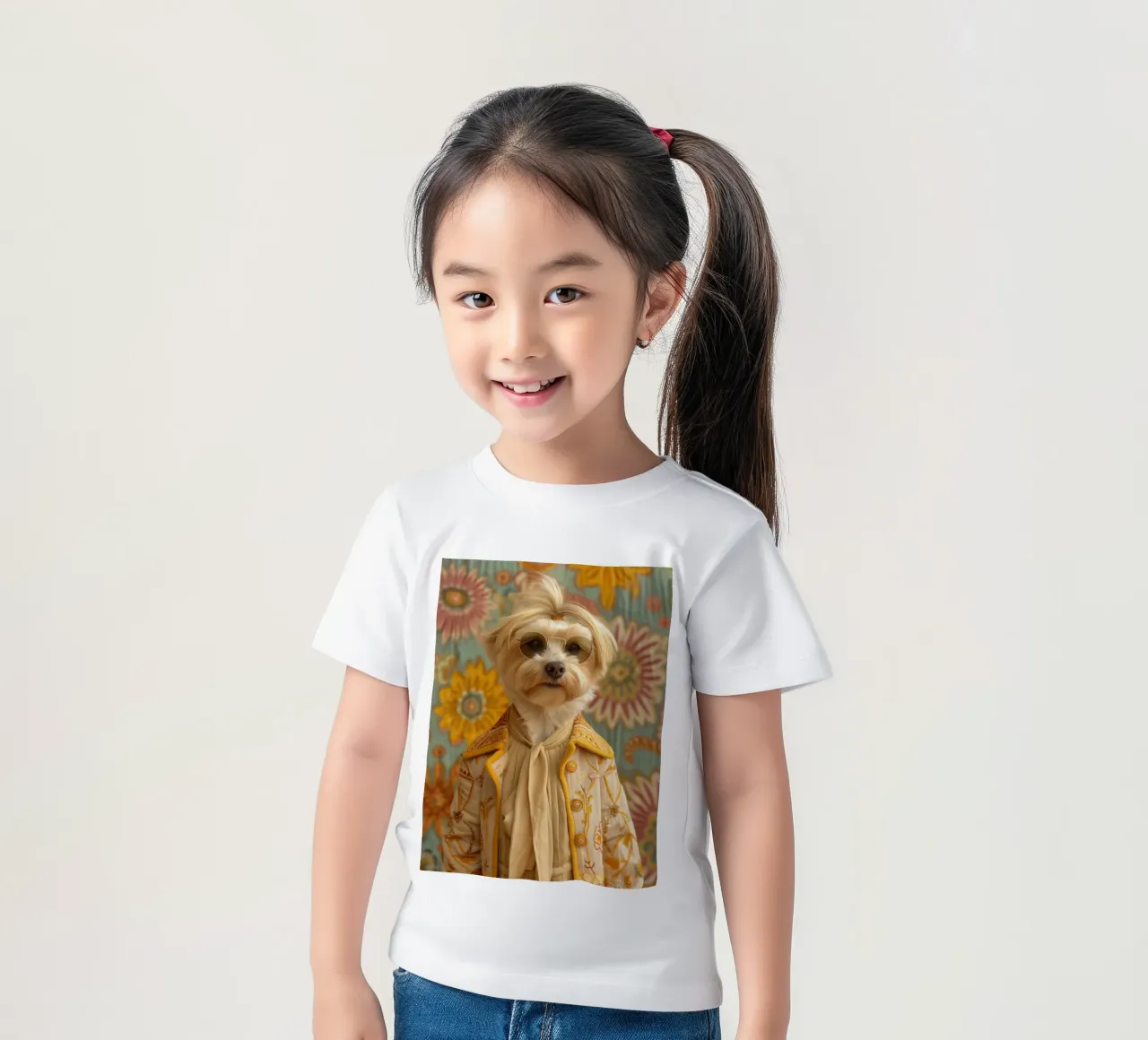 Ethan t-shirt bambini da Affiches Chien Originales – Dogland