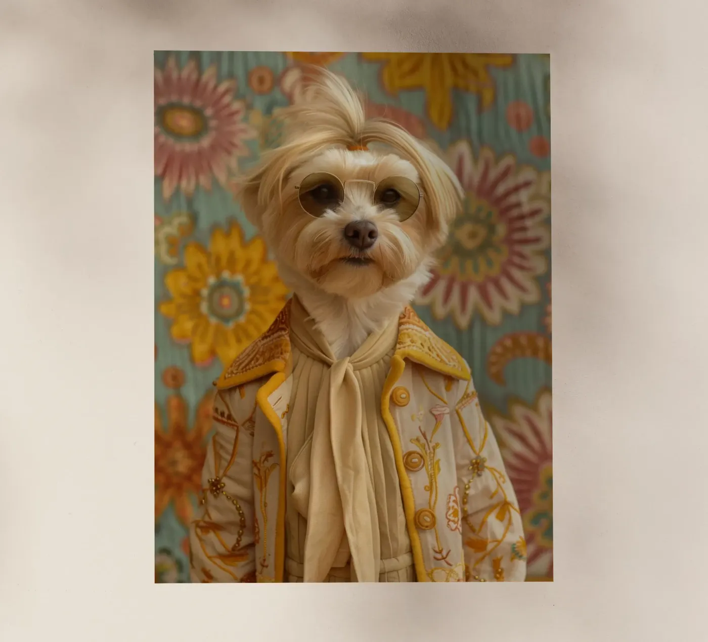 Ethan backlit folie van Affiches Chien Originales – Dogland