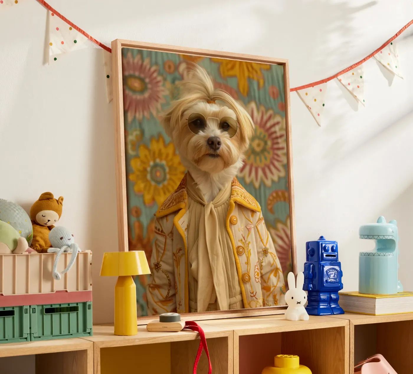 Ethan canvas van Affiches Chien Originales – Dogland