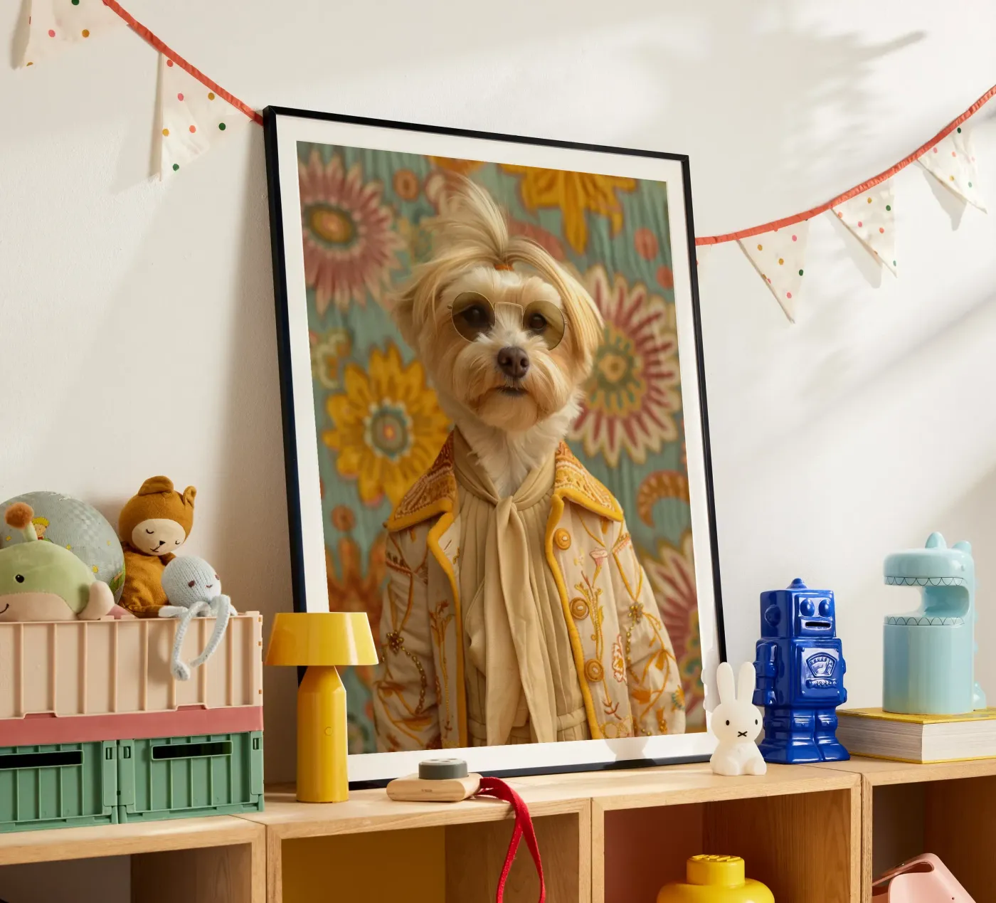 Ethan Poster von Affiches Chien Originales – Dogland
