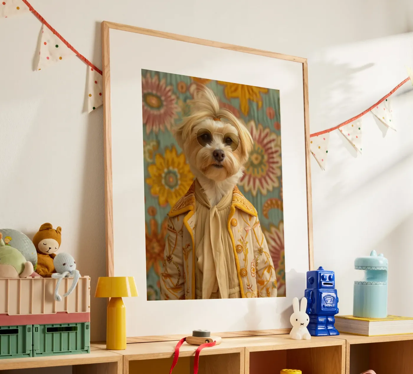 Ethan Poster von Affiches Chien Originales – Dogland