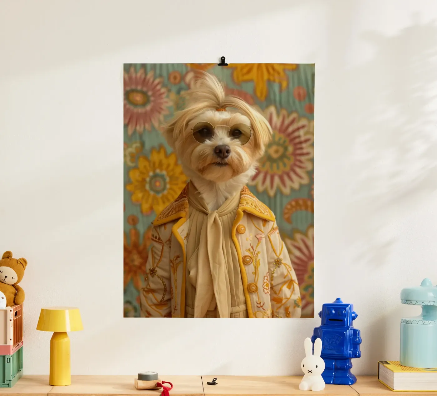 Ethan Poster von Affiches Chien Originales – Dogland