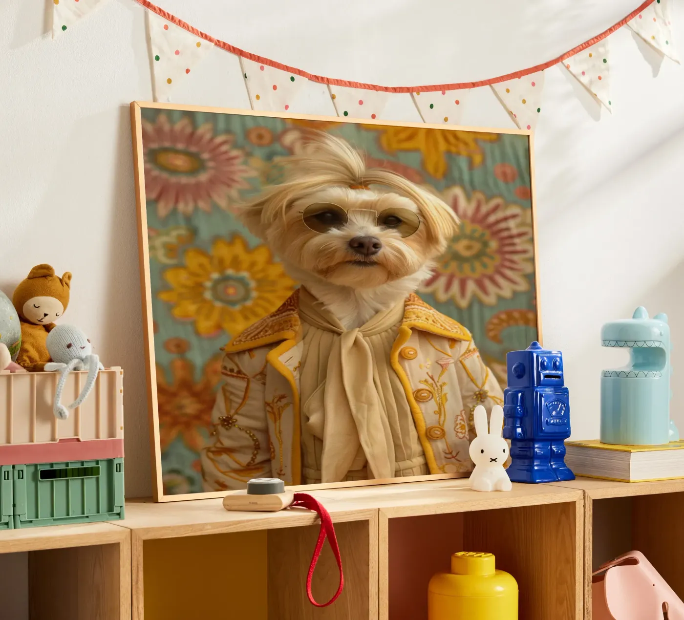 Ethan Poster von Affiches Chien Originales – Dogland