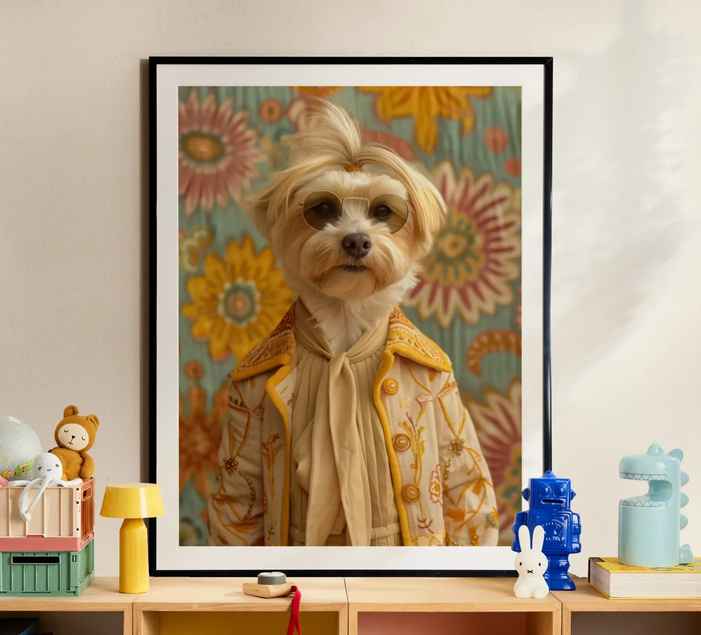 Ethan Poster von Affiches Chien Originales – Dogland