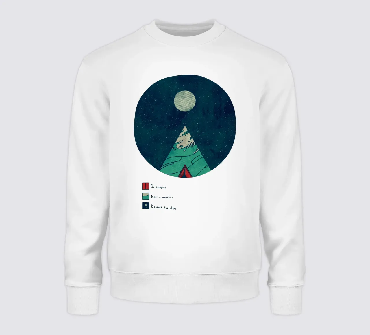 Charting an Adventure Sweatshirt von againstbound