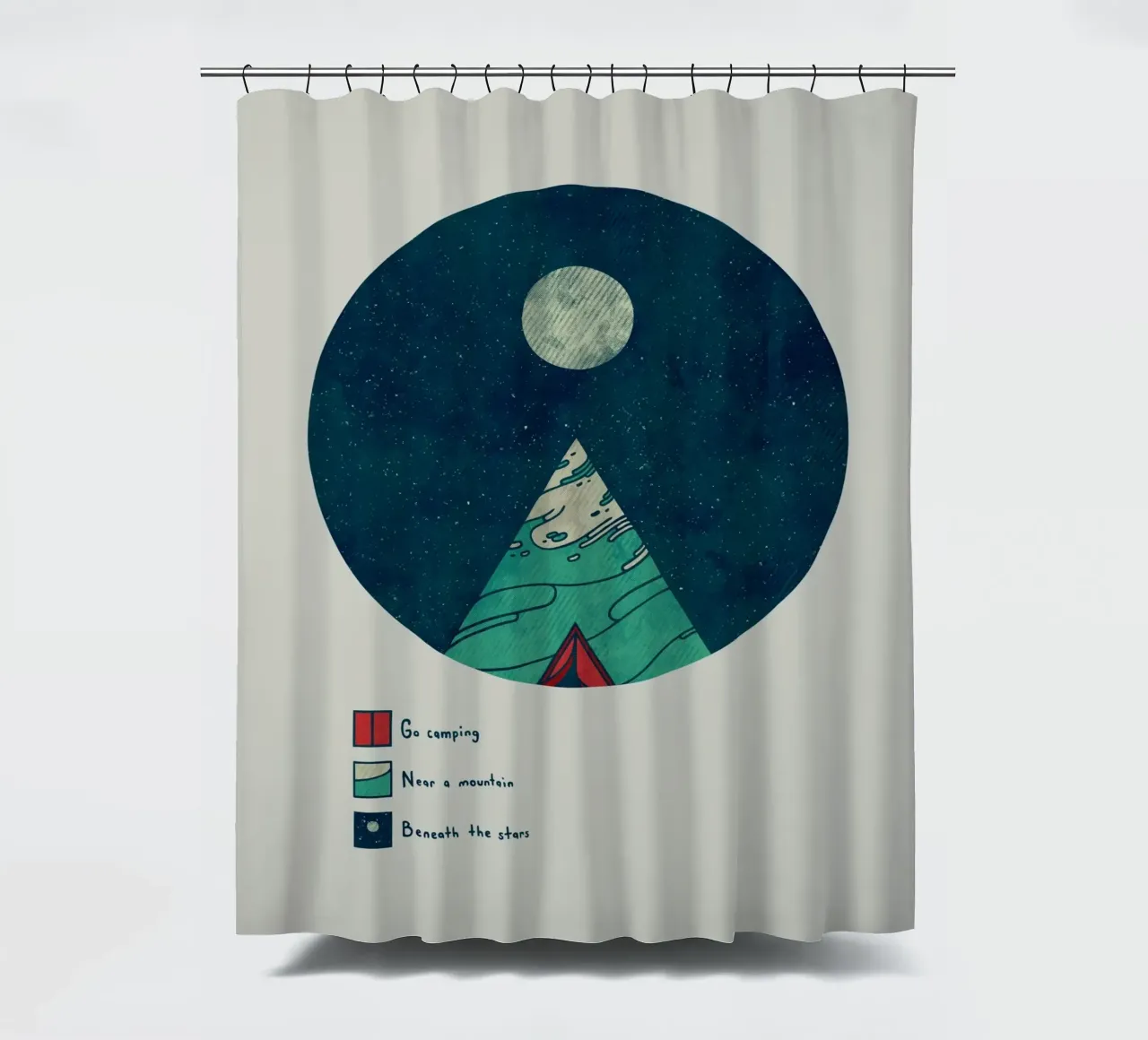 Charting an Adventure tenda da doccia da againstbound