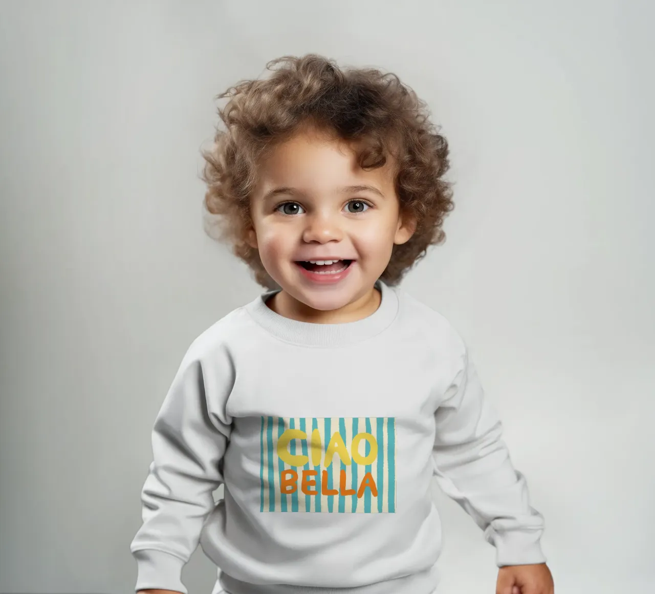 Ciao Bella Hellblau II felpa neonato da Studio Dolci