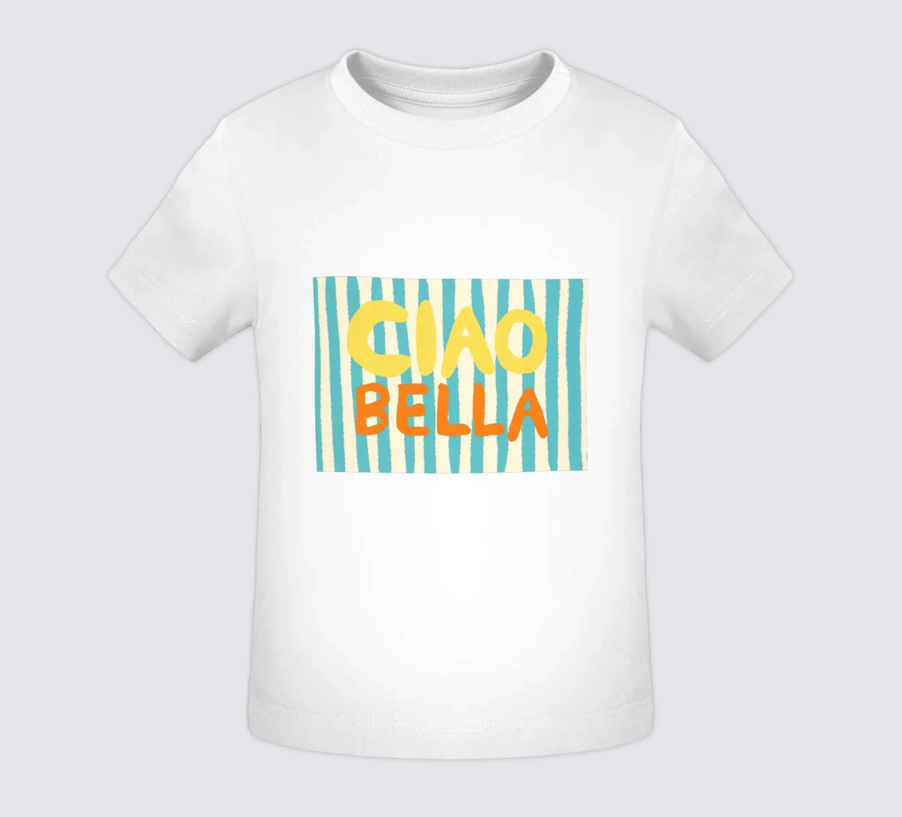 Ciao Bella Hellblau II maglietta neonato da Studio Dolci