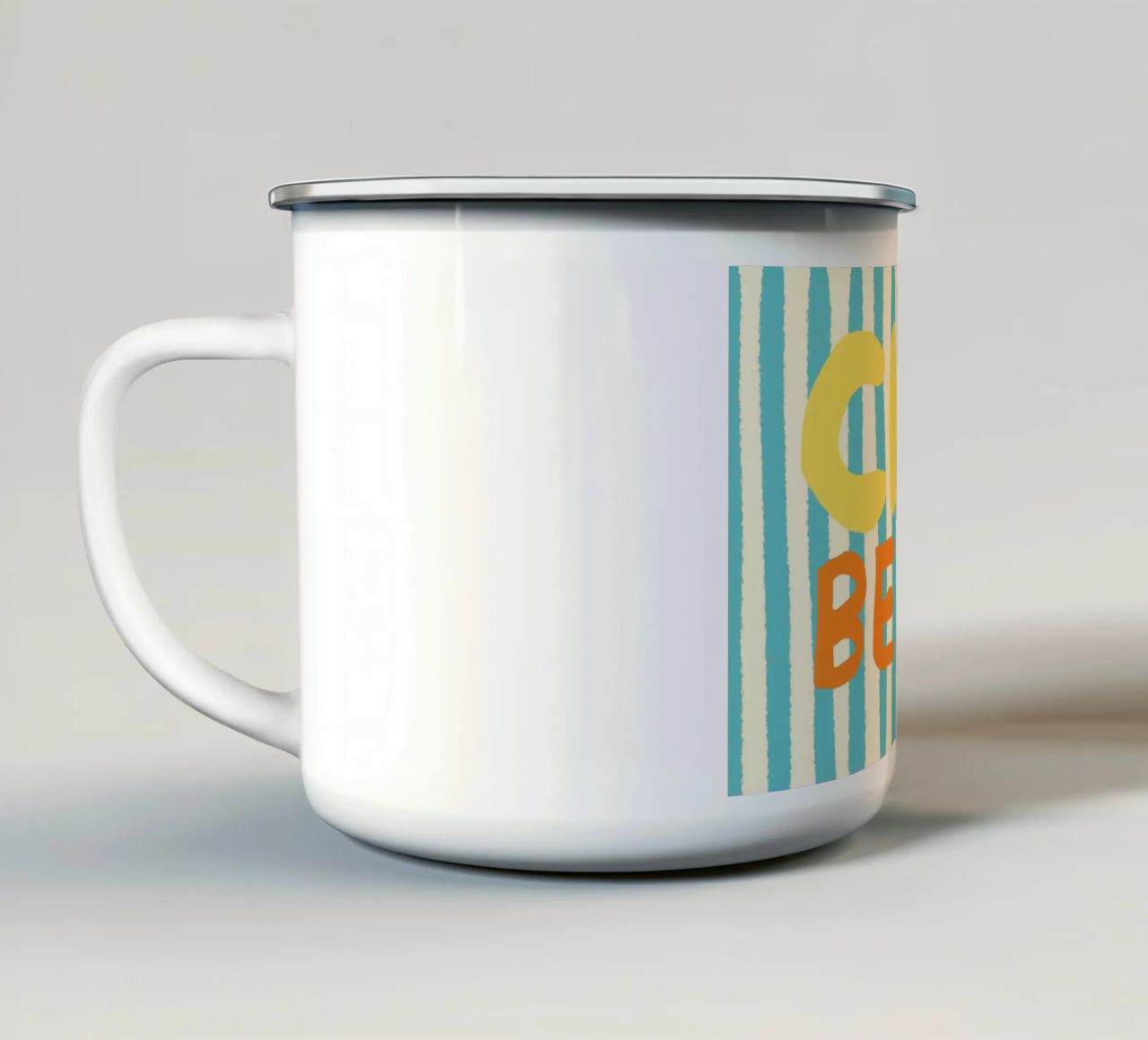 Ciao Bella Hellblau II tazza in smalto da Studio Dolci