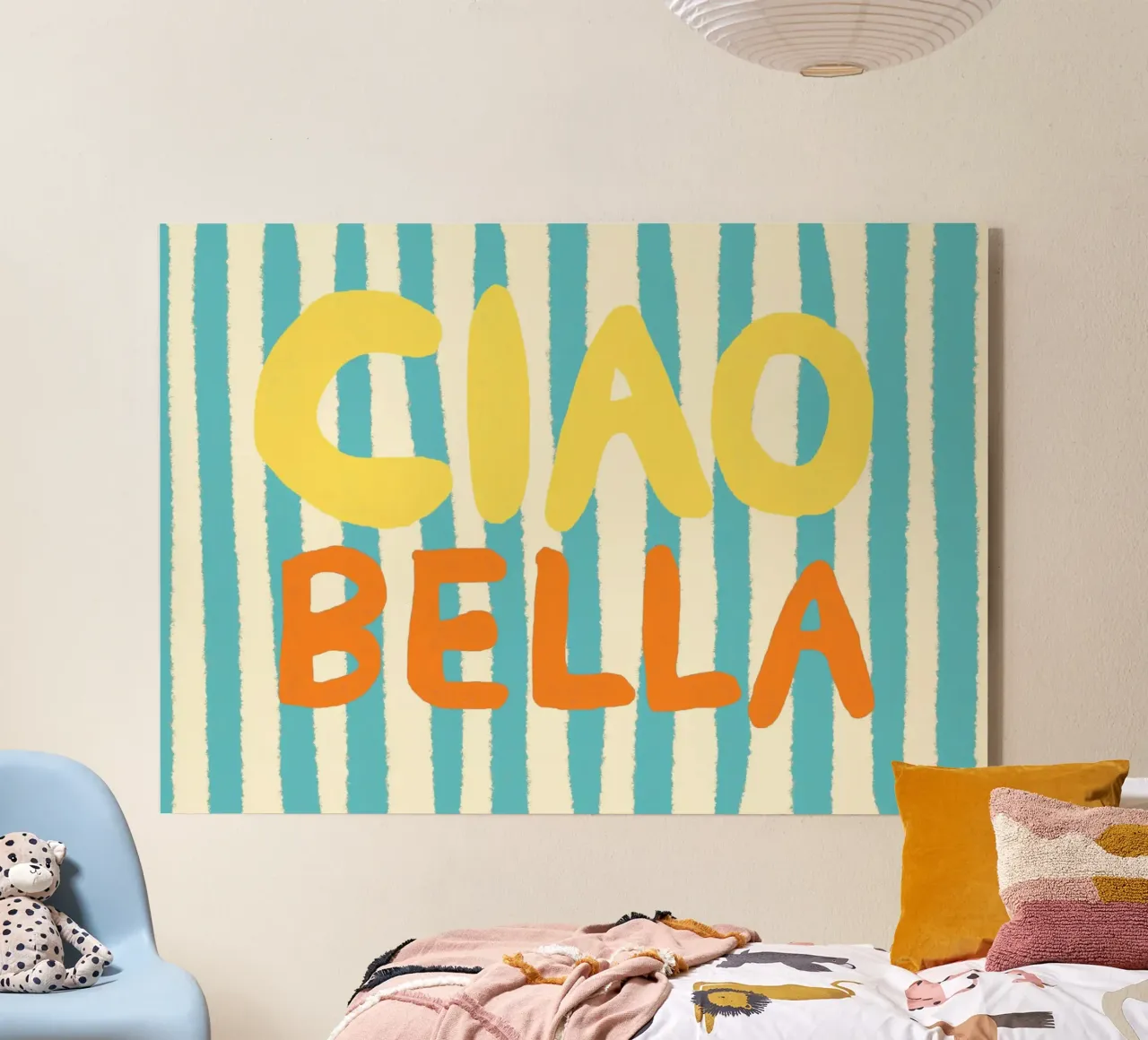 Ciao Bella Hellblau II plexiglass da Studio Dolci