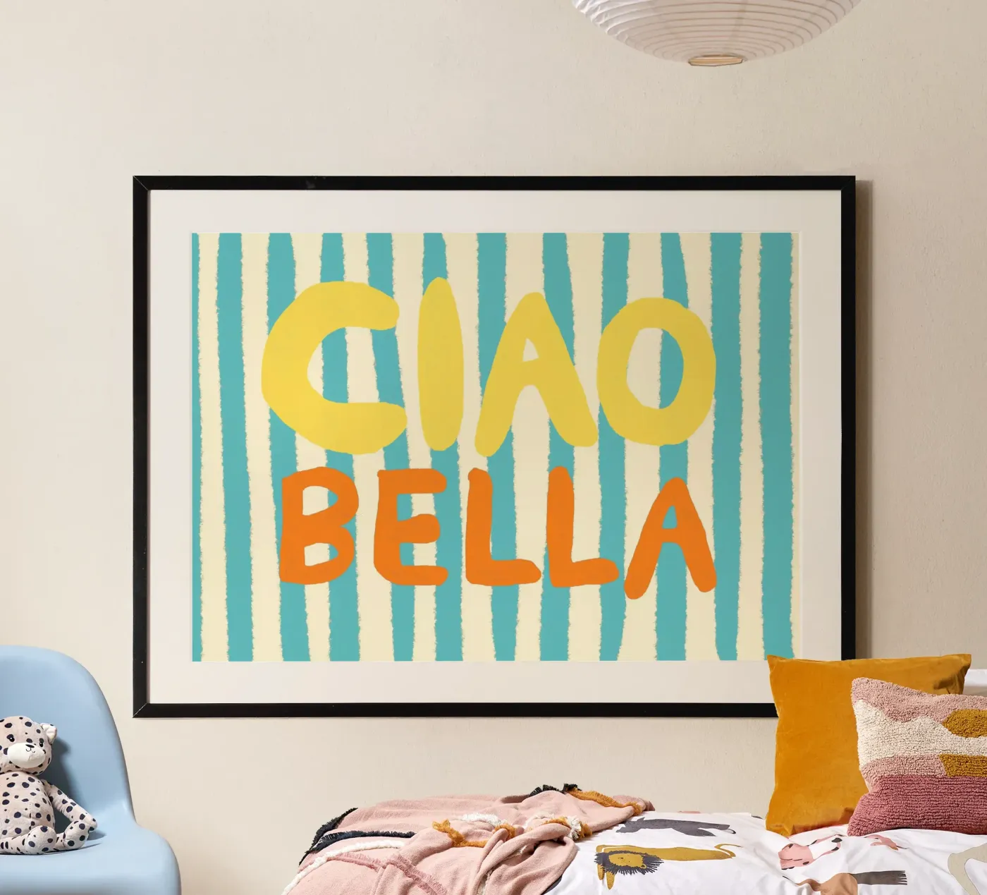Ciao Bella Hellblau II poster da Studio Dolci