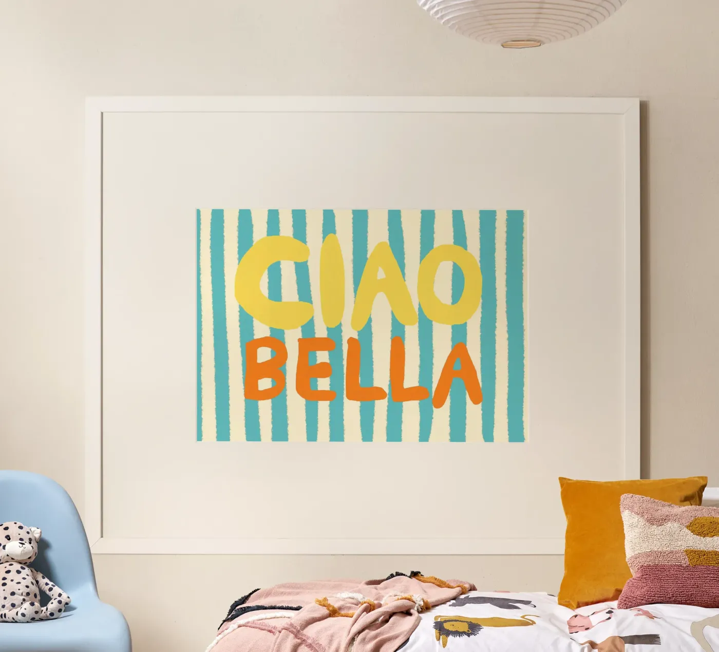 Ciao Bella Hellblau II poster da Studio Dolci