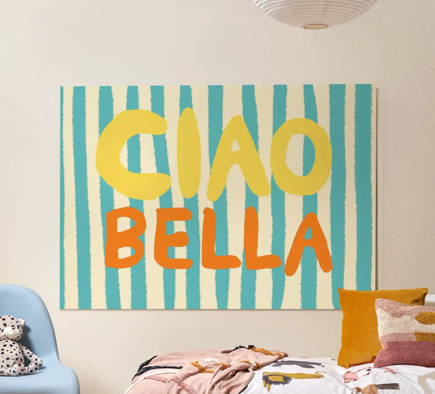 Ciao Bella Hellblau II poster da Studio Dolci