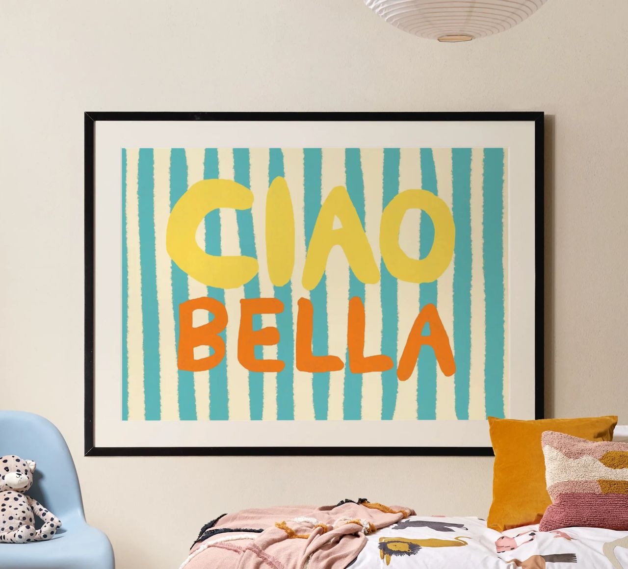 Ciao Bella Hellblau II carta hahnemühle da Studio Dolci