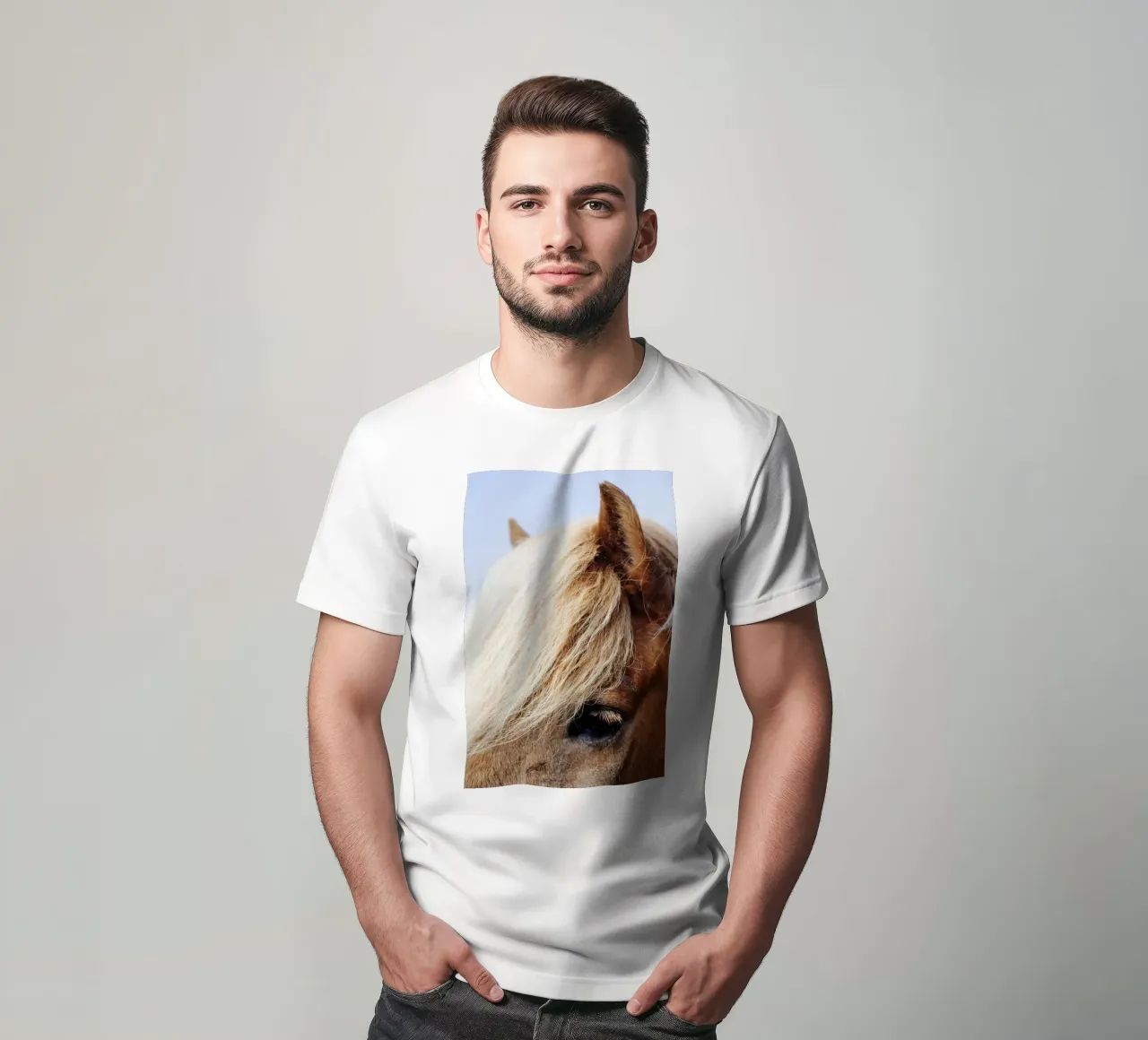 Pferd in Islanda t-shirt da Simon Koy