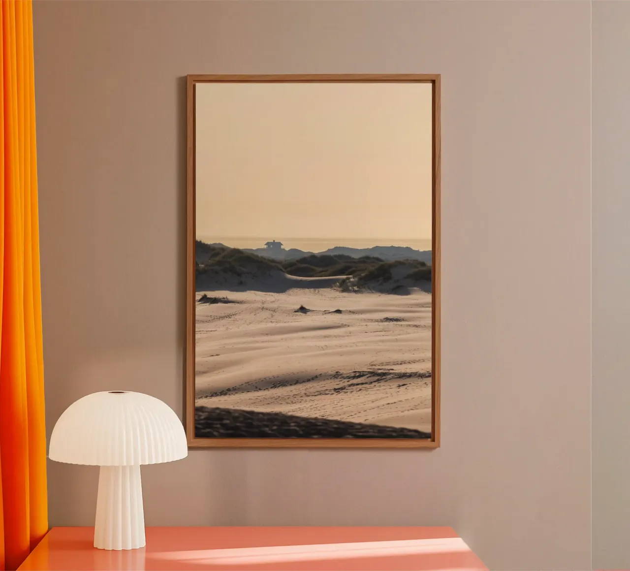 House in The Dunes alluminio dibond da Mareike Böhmer Photography