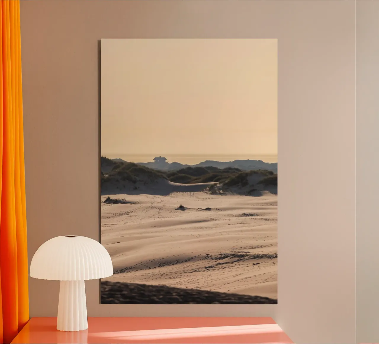 House in The Dunes alluminio dibond da Mareike Böhmer Photography