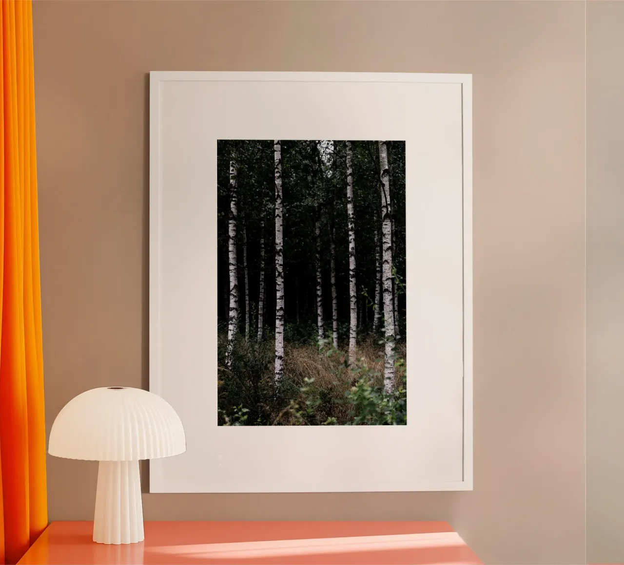 Birch Trees 11 carta hahnemühle da Mareike Böhmer Photography