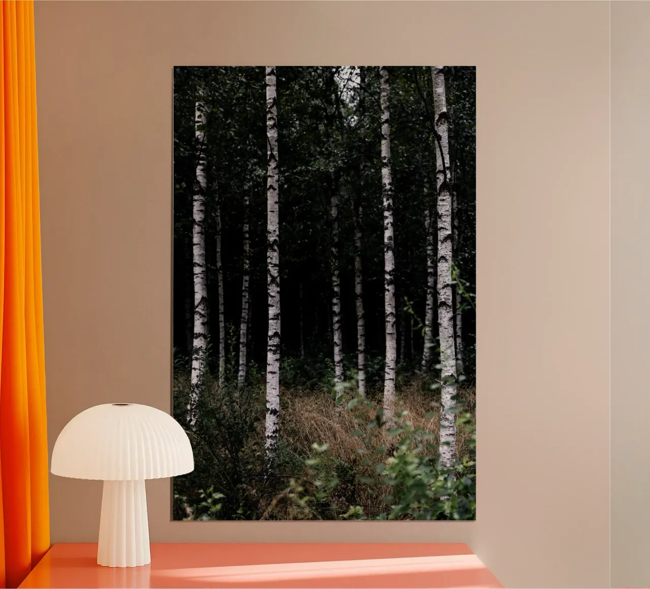Birch Trees 11 carta hahnemühle da Mareike Böhmer Photography
