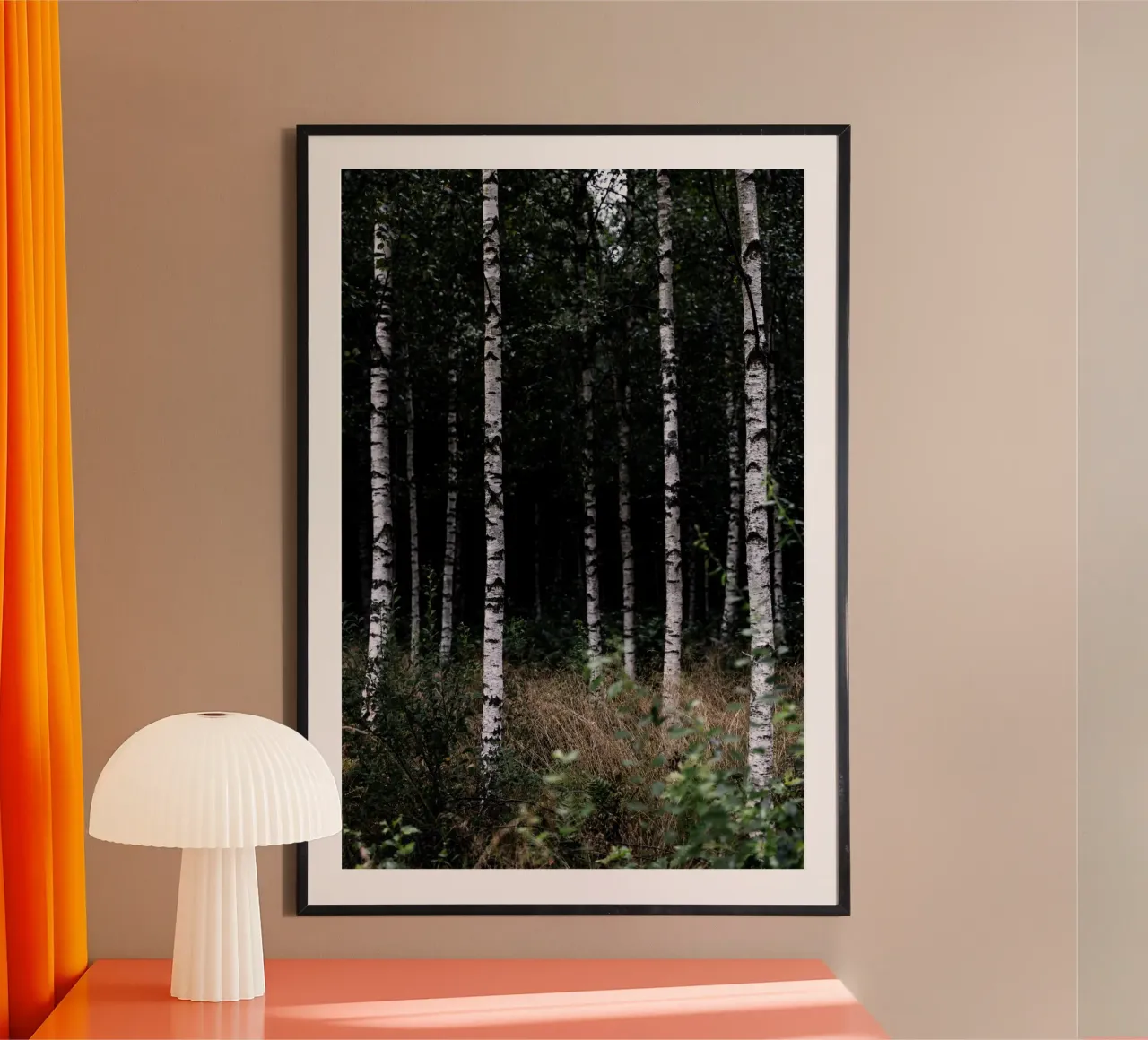 Birch Trees 11 carta hahnemühle da Mareike Böhmer Photography